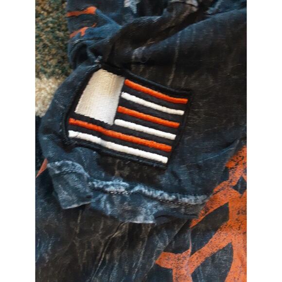 Affliction Motor Spirit American Custom Graphic Tee Shirt Y2K Wings Style Small - Picture 11 of 12